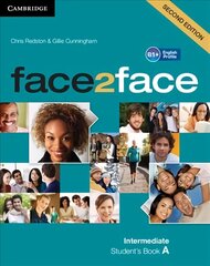 face2face Intermediate A Student's Book A 2nd Revised edition hind ja info | Võõrkeele õppematerjalid | kaup24.ee