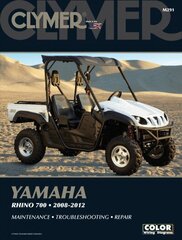 Yamaha Rhino 700 2008-2012 hind ja info | Reisiraamatud, reisijuhid | kaup24.ee