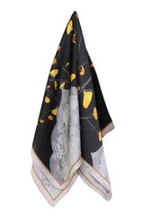 FLORENCE musta värvi kaelarätik SCARF034-ONE SIZE hind ja info | Naiste sallid | kaup24.ee