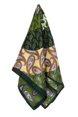 CRACO roheline neerumustriga kaelarätik SCARF040-ONE SIZE hind ja info | Naiste sallid | kaup24.ee