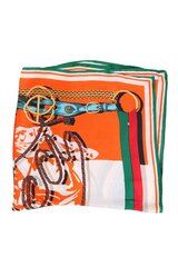 COMO oranž kirju kaelarätik SCARF043-ONE SIZE hind ja info | Naiste sallid | kaup24.ee