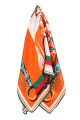 COMO oranž kirju kaelarätik SCARF043-ONE SIZE цена и информация | Женские шарфы, платки | kaup24.ee