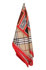 VERNAZZA punaste servadega ruuduline kaelarätik SCARF053-ONE SIZE цена и информация | Воротник из шерсти мерино/ шарф серый InAvati AC010195-1 | kaup24.ee