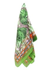 CARLOFORTE roheline kaelarätik SCARF055-ONE SIZE цена и информация | Воротник из шерсти мерино/ шарф серый InAvati AC010195-1 | kaup24.ee