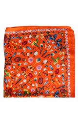 AMARONI oranž kirju kaelarätik SCARF059-ONE SIZE hind ja info | Naiste sallid | kaup24.ee