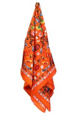 AMARONI oranž kirju kaelarätik SCARF059-ONE SIZE hind ja info | Naiste sallid | kaup24.ee