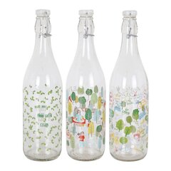 Стеклянная бутылка Lella Save the Earth, 1 л цена и информация | Стаканы, фужеры, кувшины | kaup24.ee