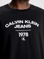 Meeste särk Calvin Klein Jeans Varsity Curve Logo Black 560076627 hind ja info | Meeste T-särgid | kaup24.ee