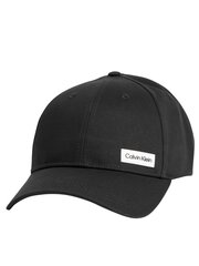 Кепка CALVIN KLEIN Essential Patch 545010356, черная цена и информация | Мужские шарфы, шапки, перчатки | kaup24.ee