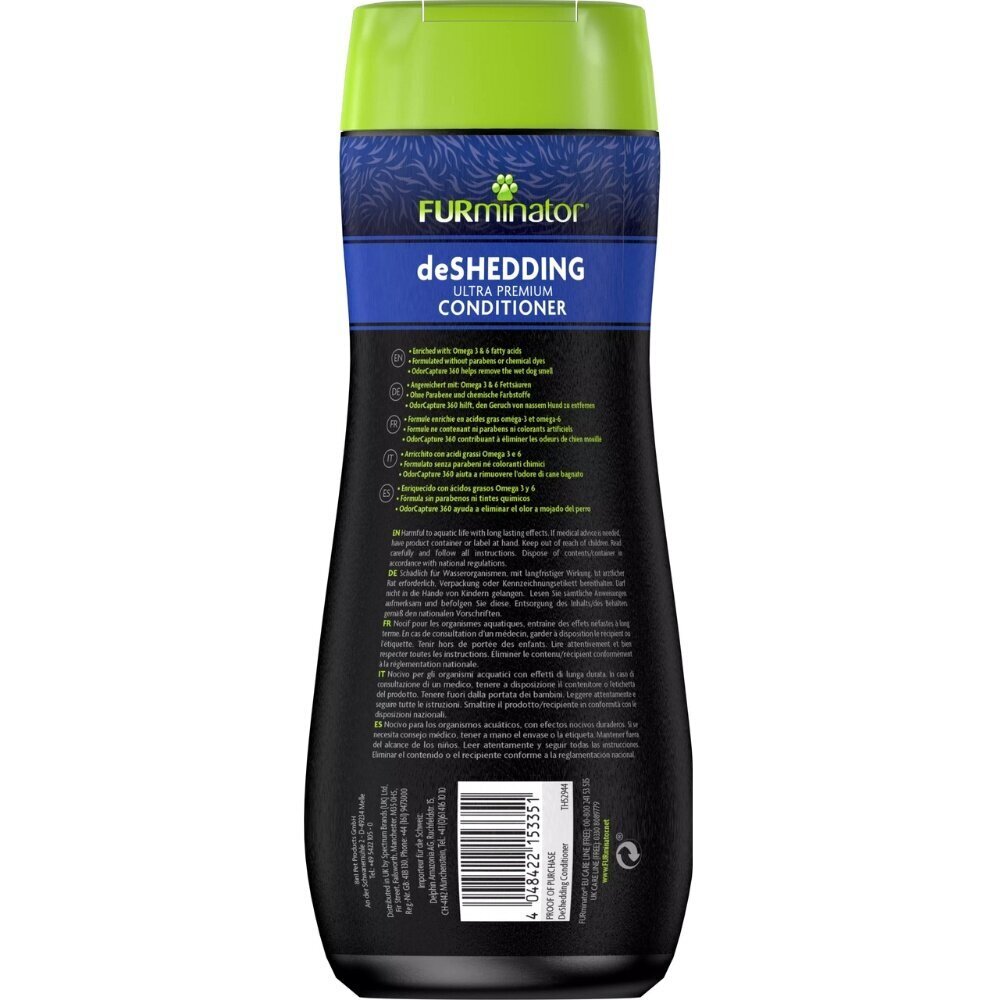 Koerte palsam Fulminator Ultra Premium, 473 ml цена и информация | Hooldusvahendid loomadele | kaup24.ee