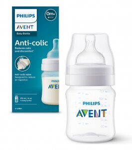 Pudel Philips Avent Natural Anti-colic SCY100/01 0m+, 125 ml цена и информация | Lutipudelid ja aksessuaarid | kaup24.ee