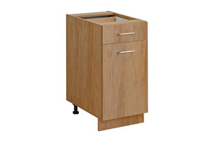 Шкаф кухонный Laxy 40/81 1S1D, коричневый цвет цена и информация | Кухонные шкафчики | kaup24.ee