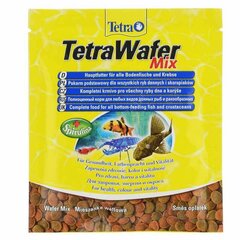 Erinevate kalasöötade segu krevettidega Tetra Wafer Mix, 15g hind ja info | Toit kaladele | kaup24.ee