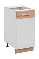 Кухонный шкаф Ava 1D, белый цвет цена и информация | Кухонные шкафчики | kaup24.ee