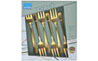 6 kullast Austin kooki kahvlitest koosnev komplekt hind ja info | Söögiriistad | kaup24.ee