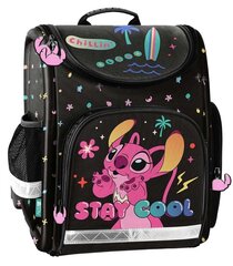 Koolikott algklassilastele Paso Disney Stich DS23TT-524, must цена и информация | Школьные рюкзаки, спортивные сумки | kaup24.ee