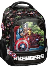 Koolikott Passport Avengers AV23DD-260, must цена и информация | Школьные рюкзаки, спортивные сумки | kaup24.ee