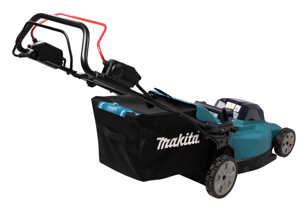 Iseliikuv akutoitel niiduk Makita DLM481Z 2x18V 4 in 1, ilma aku ja laadijata hind ja info | Muruniidukid | kaup24.ee