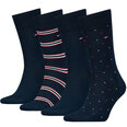 Tommy Hilfiger meeste sokid 4pk kinkekarbis, tumesinine