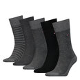 Мужские носки Tommy Hilfiger 5шт в подарочной коробке, темно-серый цвет