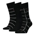 Мужские носки Tommy Hilfiger 3 шт. в подарочной упаковке, черный цвет