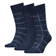 Мужские носки Tommy Hilfiger 3 шт. в подарочной коробке, синий цвет