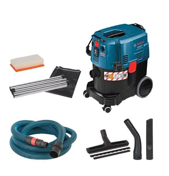 Bosch GAS 35 M AFC Professional must, sinine 35 L 1380 W hind ja info | Tolmuimejad | kaup24.ee