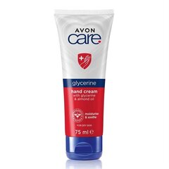 Glütseriini kätekreem kuivale nahale Avon Care, 75 ml hind ja info | Kehakreemid, kehaspreid | kaup24.ee