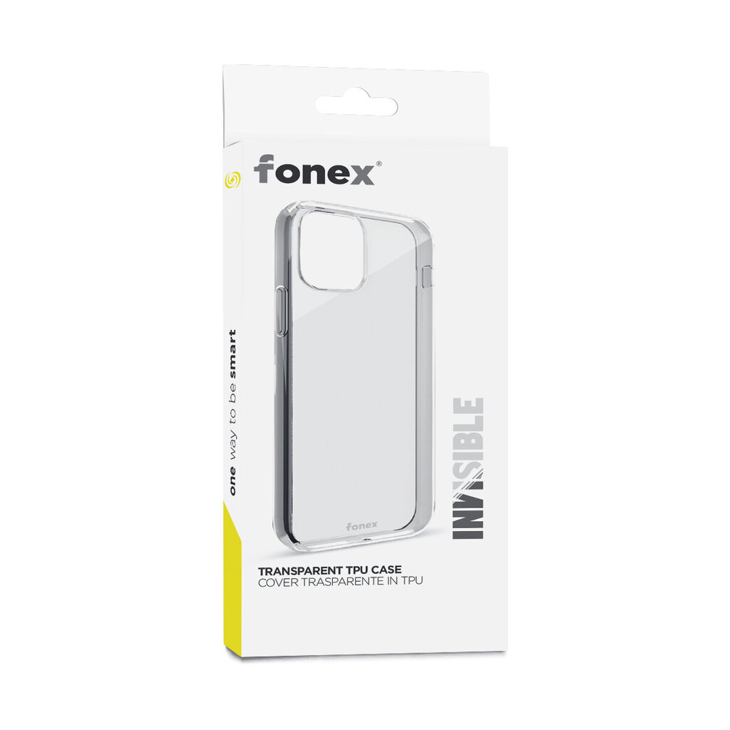 Telefoniümbris Fonex Invisible TPU iPhone 14 Pro-le, läbipaistev цена и информация | Telefoni kaaned, ümbrised | kaup24.ee