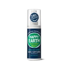 Happy Earth 100% looduslik ja kaitsev värskendava lõhnaga deodorant sprei meestele, 100 ml цена и информация | Дезодоранты | kaup24.ee