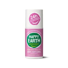 Happy Earth 100% looduslik rahustava lavendli ja Ylangi lõhnaga deodorant roll-on, 75 ml hind ja info | Deodorandid | kaup24.ee