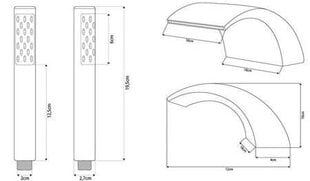 3-osaline vannisegisti Silla S-1006G hind ja info | Vannitoa segistid | kaup24.ee