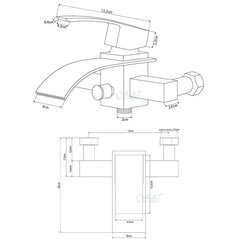 Vannisegisti Silla SEM-1007 цена и информация | Смесители | kaup24.ee