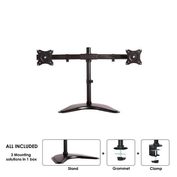 Televiisori Alus Neomounts NM-D335DBLACK  10-27&quot; 8 kg hind ja info | Monitori hoidjad | kaup24.ee