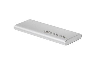 Transcend ESD260C, 500GB|USB 3.1|Write 460 MBytes/sec|Read 520 MBytes/sec|TS500GESD260C hind ja info | Välised kõvakettad (SSD, HDD) | kaup24.ee