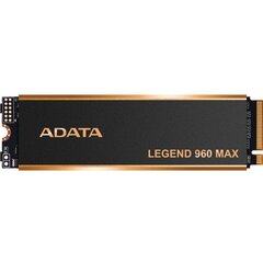 Adata Legend 960 Max, 1TB цена и информация | Внутренние жёсткие диски (HDD, SSD, Hybrid) | kaup24.ee