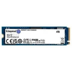 Kingston NV2 SNV2S/4000G 4TB M.2 NVMe hind ja info | Sisemised kõvakettad (HDD, SSD, Hybrid) | kaup24.ee