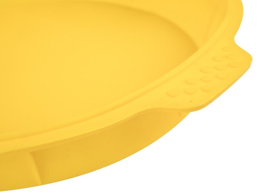 Silikoonvorm 26 cm, kollane hind ja info | Ahjuvormid ja küpsetustarvikud | kaup24.ee