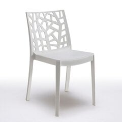 Садовый стул Matrix белый цена и информация | Садовые стулья, кресла, пуфы | kaup24.ee