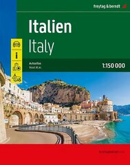 Italy Road Atlas (1:150,000) New edition цена и информация | Путеводители, путешествия | kaup24.ee