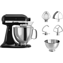 Miksee KitchenAid Artisan 5KSM175PSEOB 4.8l 300 W, must цена и информация | Кухонные комбайны | kaup24.ee