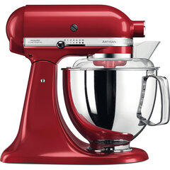 KitchenAid Artisan Elegance кухонный комбайн 4,8 Л. 5KSM175PSEER (красный) цена и информация | Кухонные комбайны | kaup24.ee