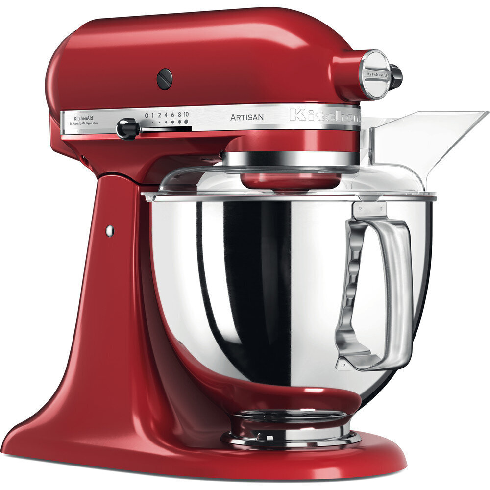 Mikser KitchenAid Artisan 5KSM175PSEER Punane 4.8l 300 W цена и информация | Köögikombainid | kaup24.ee