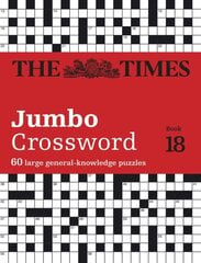 Times 2 Jumbo Crossword Book 18: 60 Large General-Knowledge Crossword Puzzles hind ja info | Tervislik eluviis ja toitumine | kaup24.ee