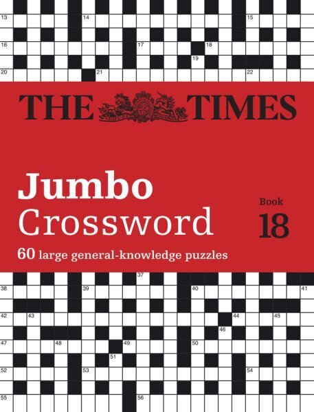 Times 2 Jumbo Crossword Book 18: 60 Large General-Knowledge Crossword Puzzles цена и информация | Tervislik eluviis ja toitumine | kaup24.ee