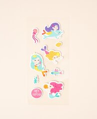 Наклейки Let's be Mermaids Русалки, 9 шт цена и информация | Аппликации, декорации, наклейки | kaup24.ee
