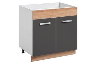Köögikapp pesumasinale Ava 80/81 2D, hall hind ja info | Köögikapid | kaup24.ee
