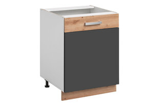 Кухонный шкафчик Ava 60/81 1D, серый цена и информация | Кухонные шкафчики | kaup24.ee