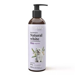 Mugav šampoon heleda karvaga koertele Natural White, 0,25 L цена и информация | Косметические средства для животных | kaup24.ee