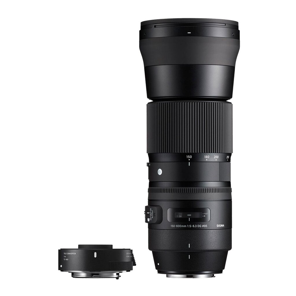 Sigma 150-600mm F5.0-6.3 DG OS HSM TC-1401 цена и информация | Objektiivid | kaup24.ee